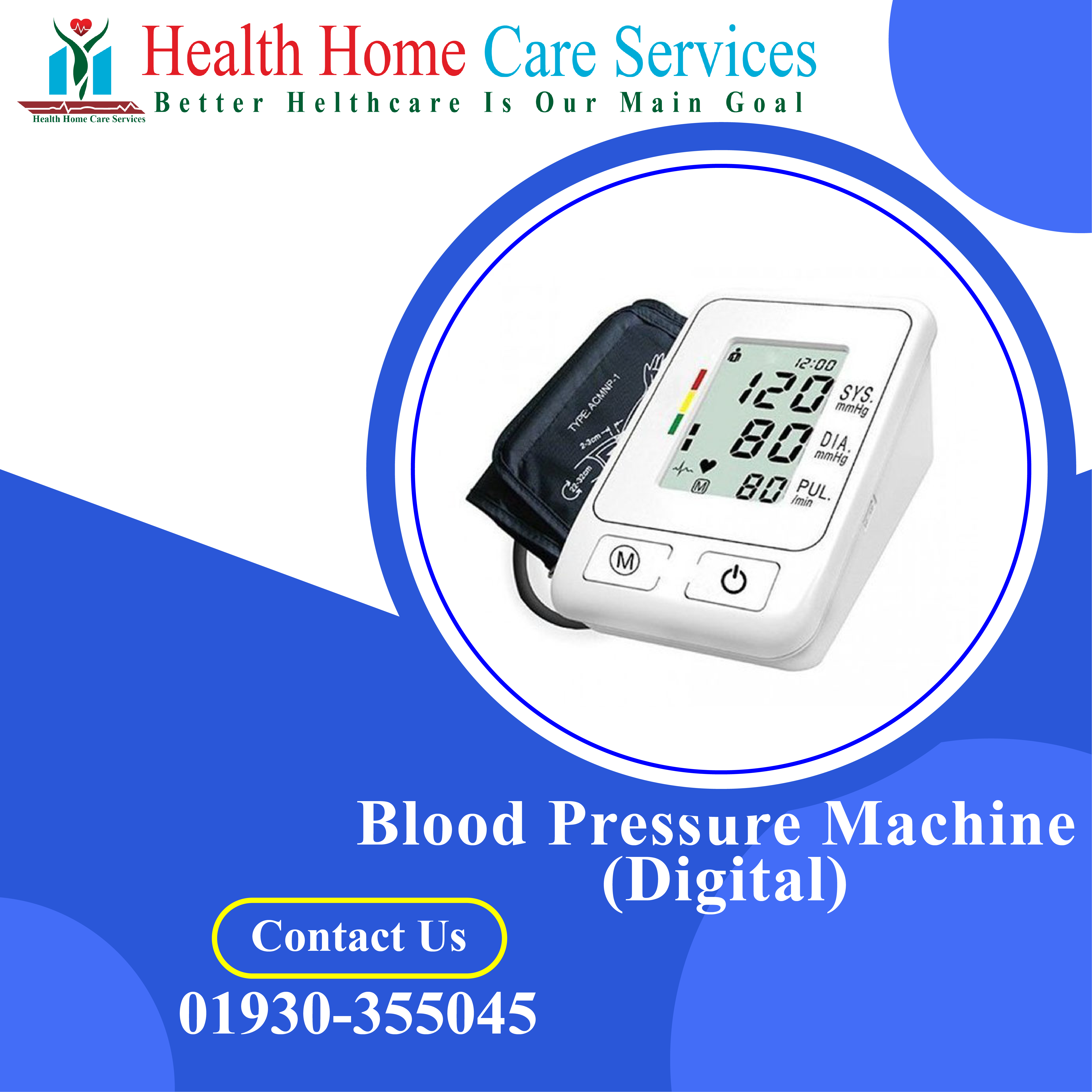 Blood Pressure Machine (Digital)