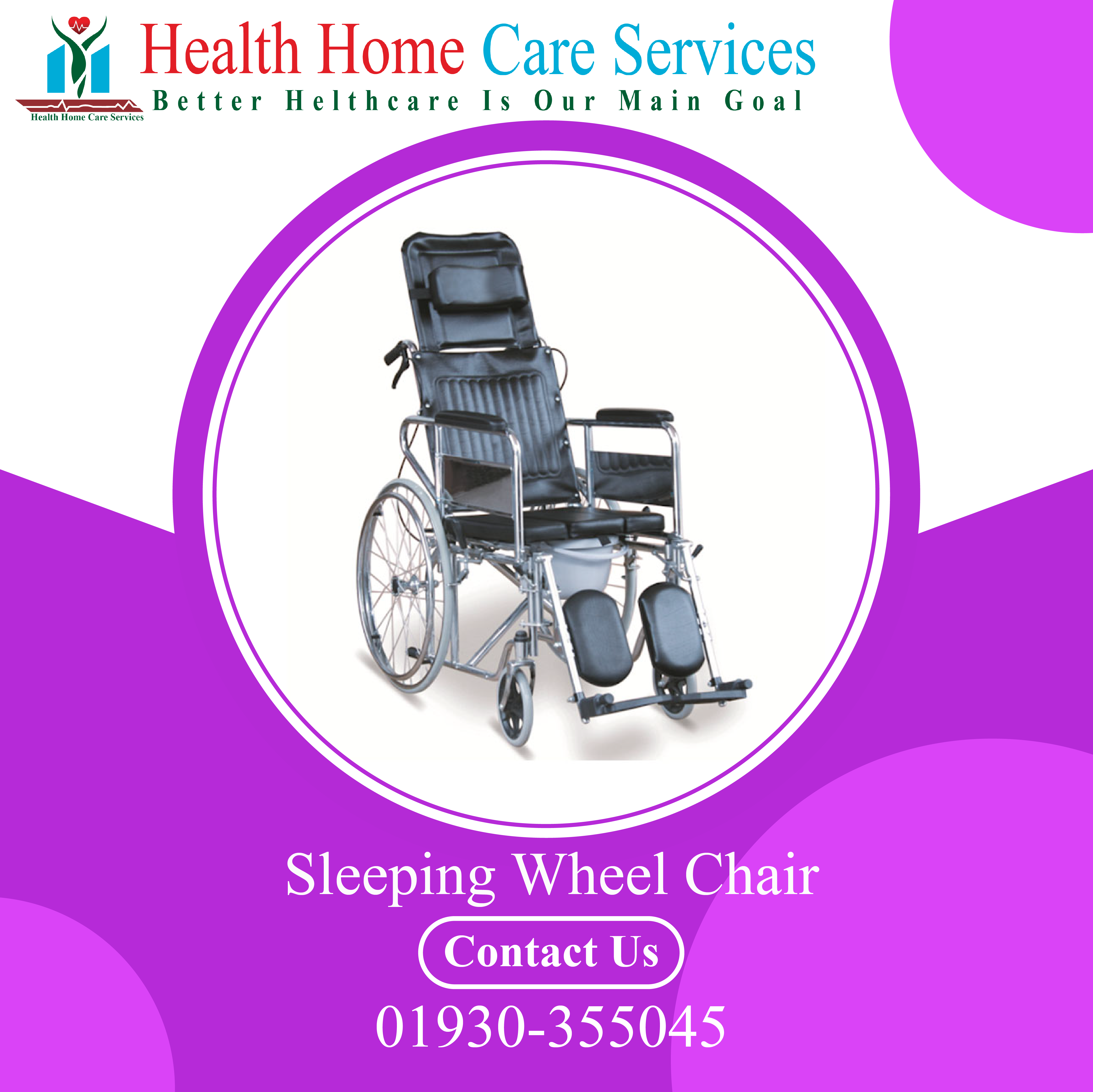 Sleeping Wheel Chair